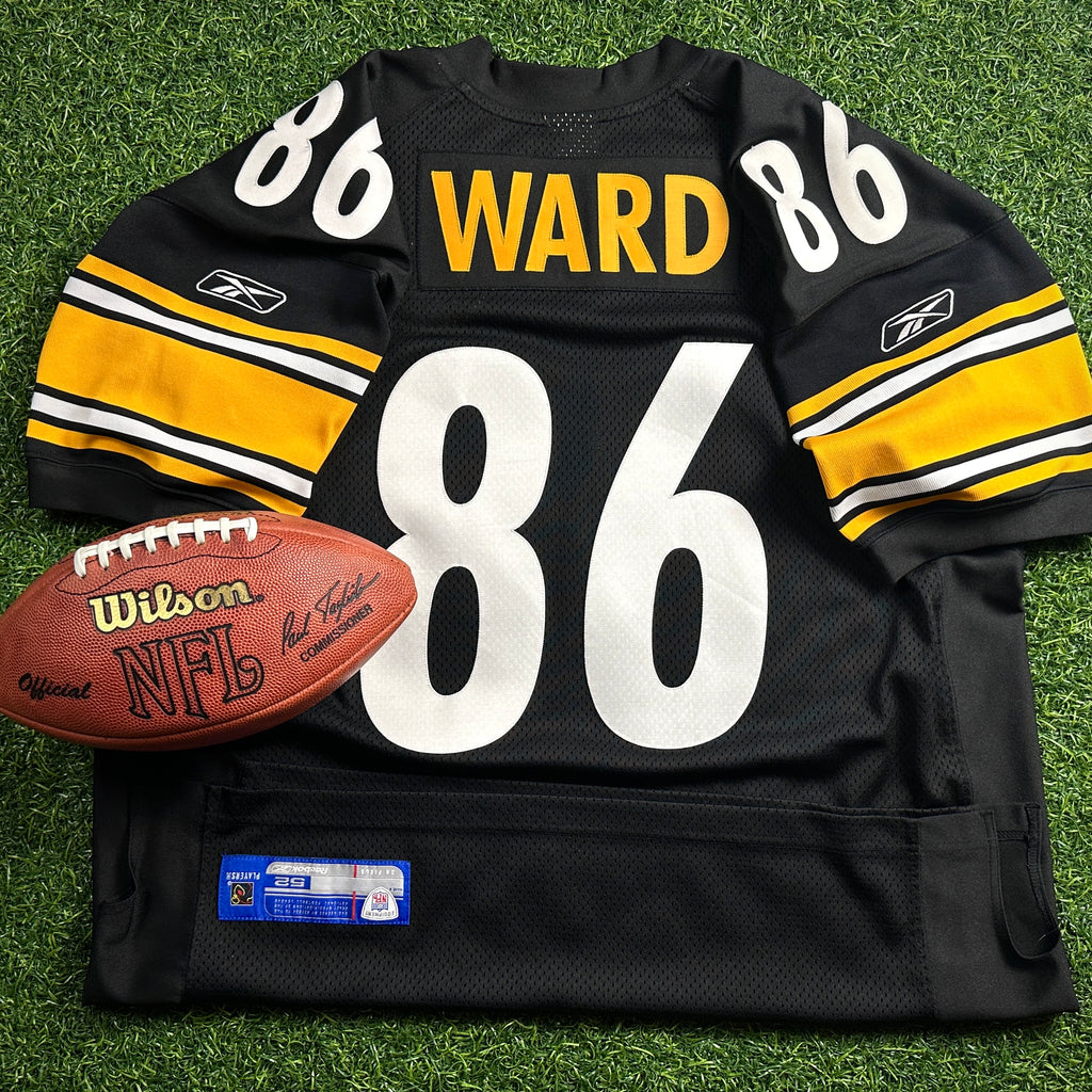 2007 Reebok NFL Authentic Jersey Pittsburgh Steelers Hines Ward Sz. 52 75th Anniversary