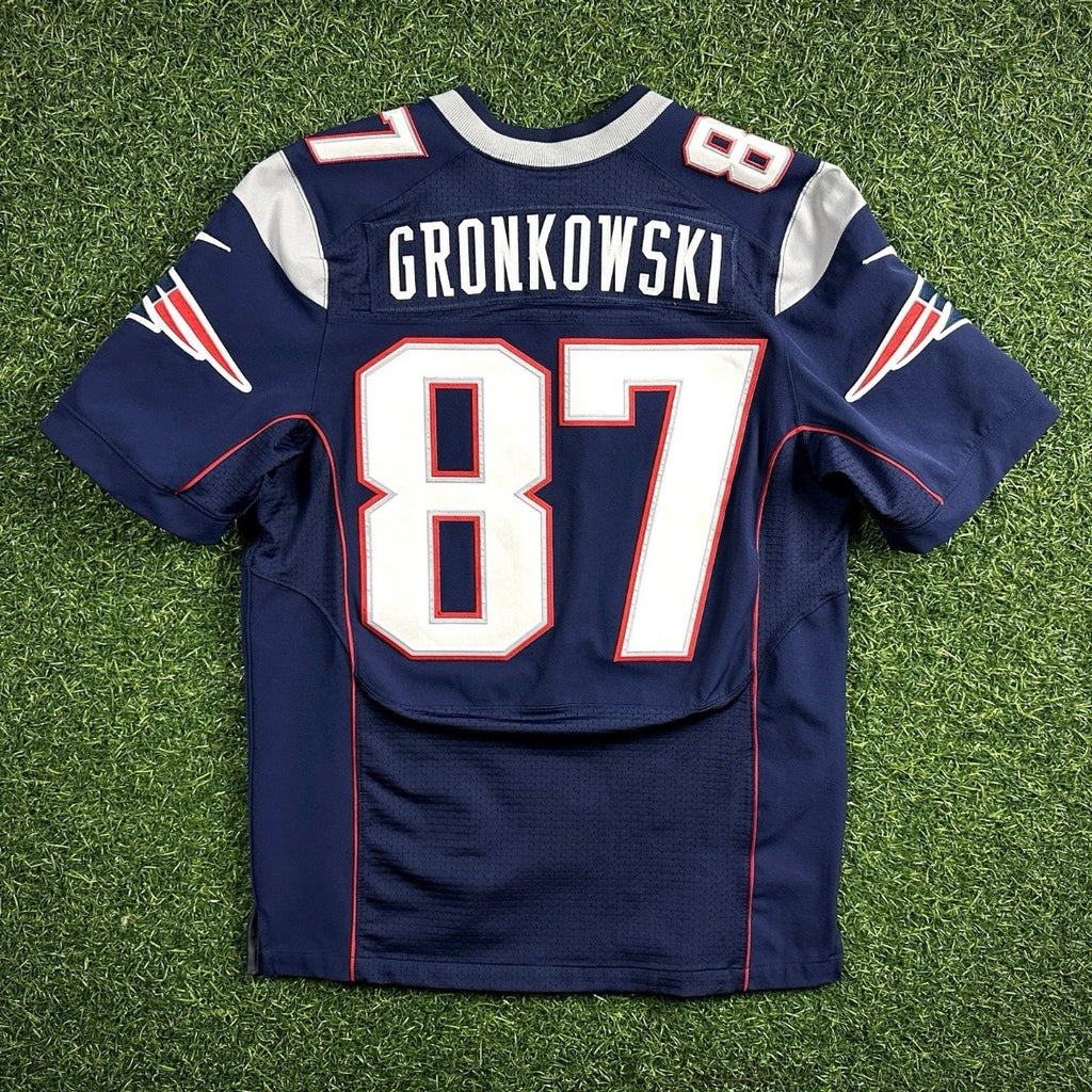2013 Nike NFL Elite Authentic Jersey New England Patriots Rob Gronkowski Sz. 40