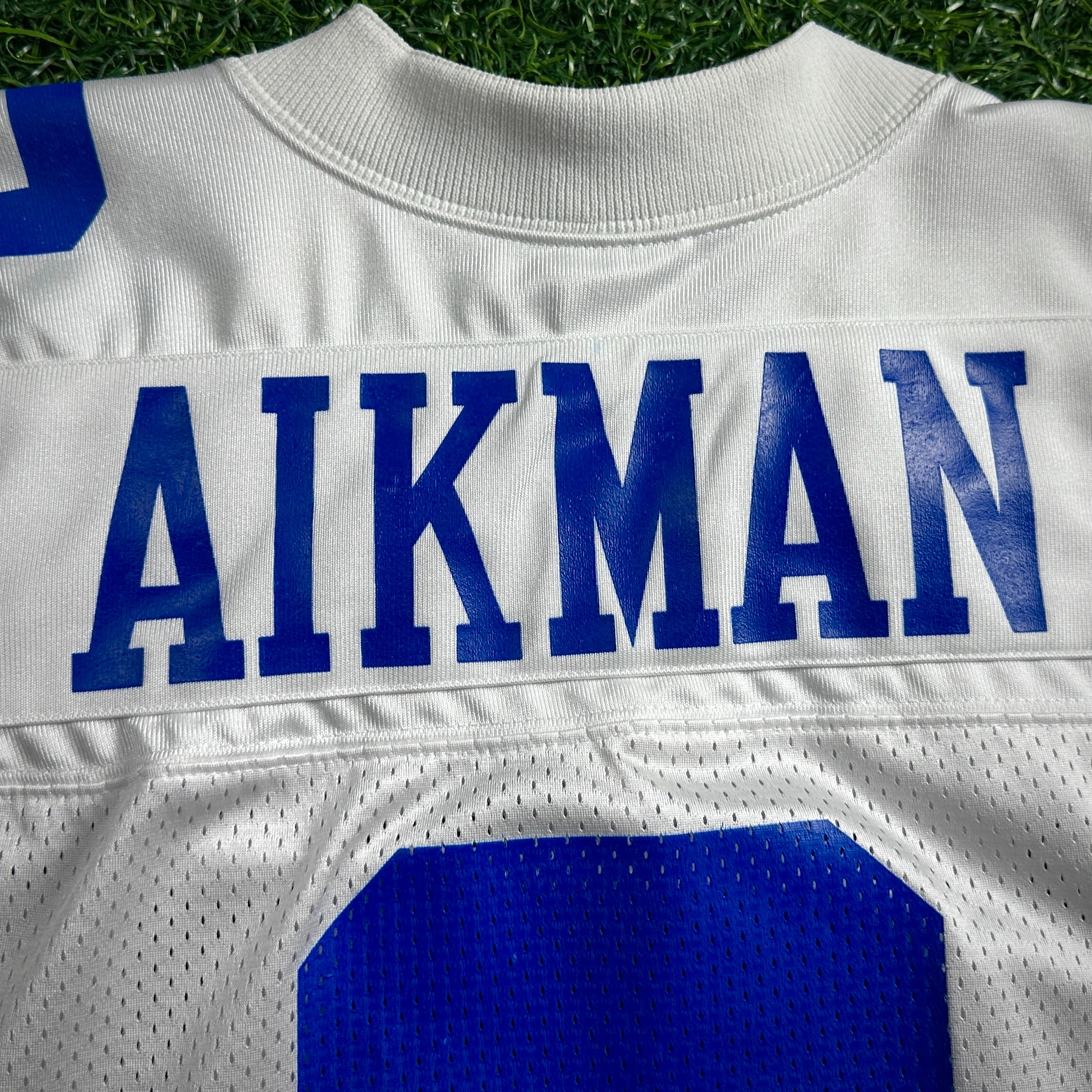 1999 Nike NFL Authentic Jersey Dallas Cowboys Troy Aikman Sz. 48 XL Vintage