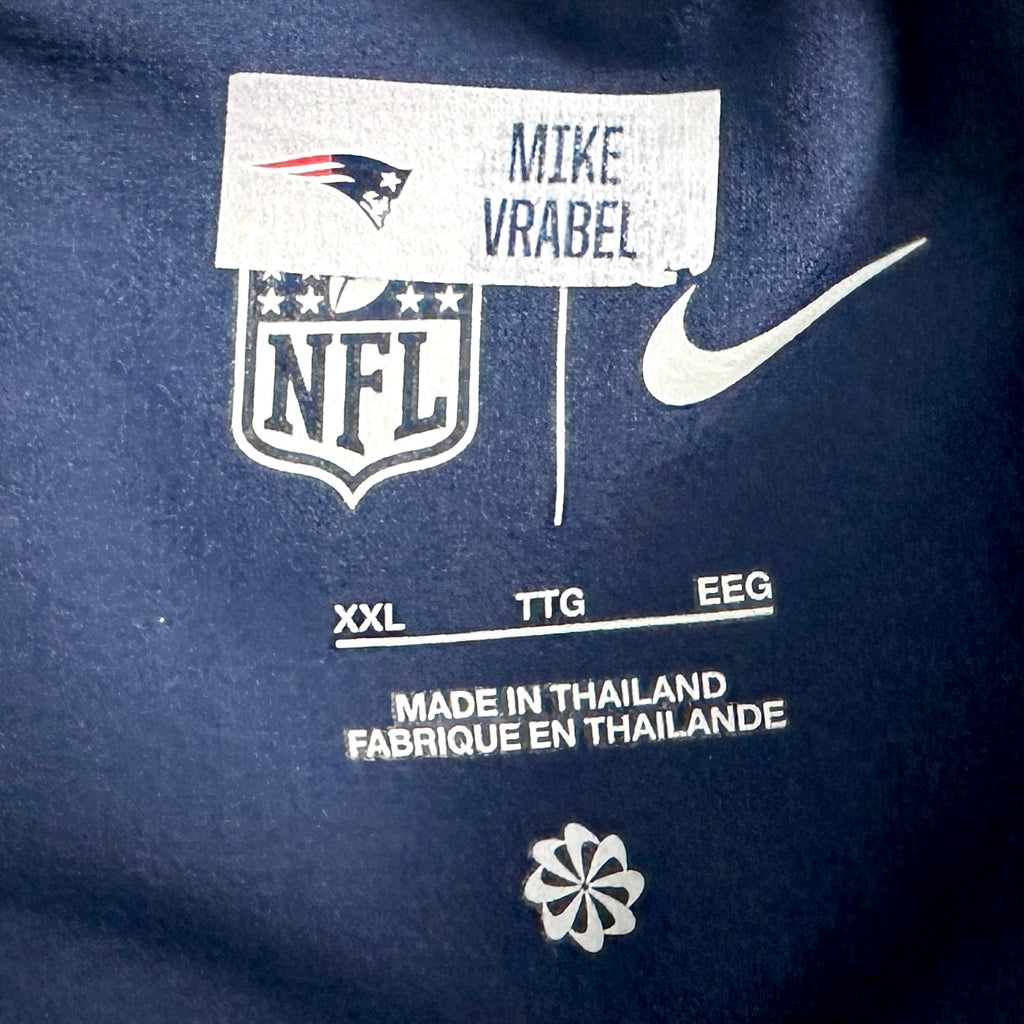 2025 Nike NFL Team Issued Vest Jacket New England Patriots Mike Vrabel Coach 2XL
