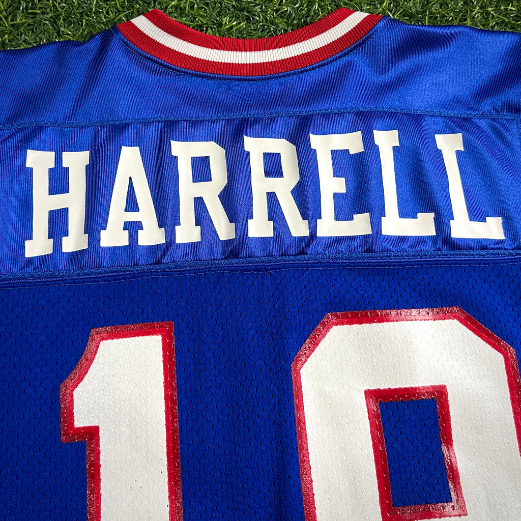 1994 Apex NFL Game Used Worn Jersey New York Giants Greg “Flea” Harrell Sz. 44