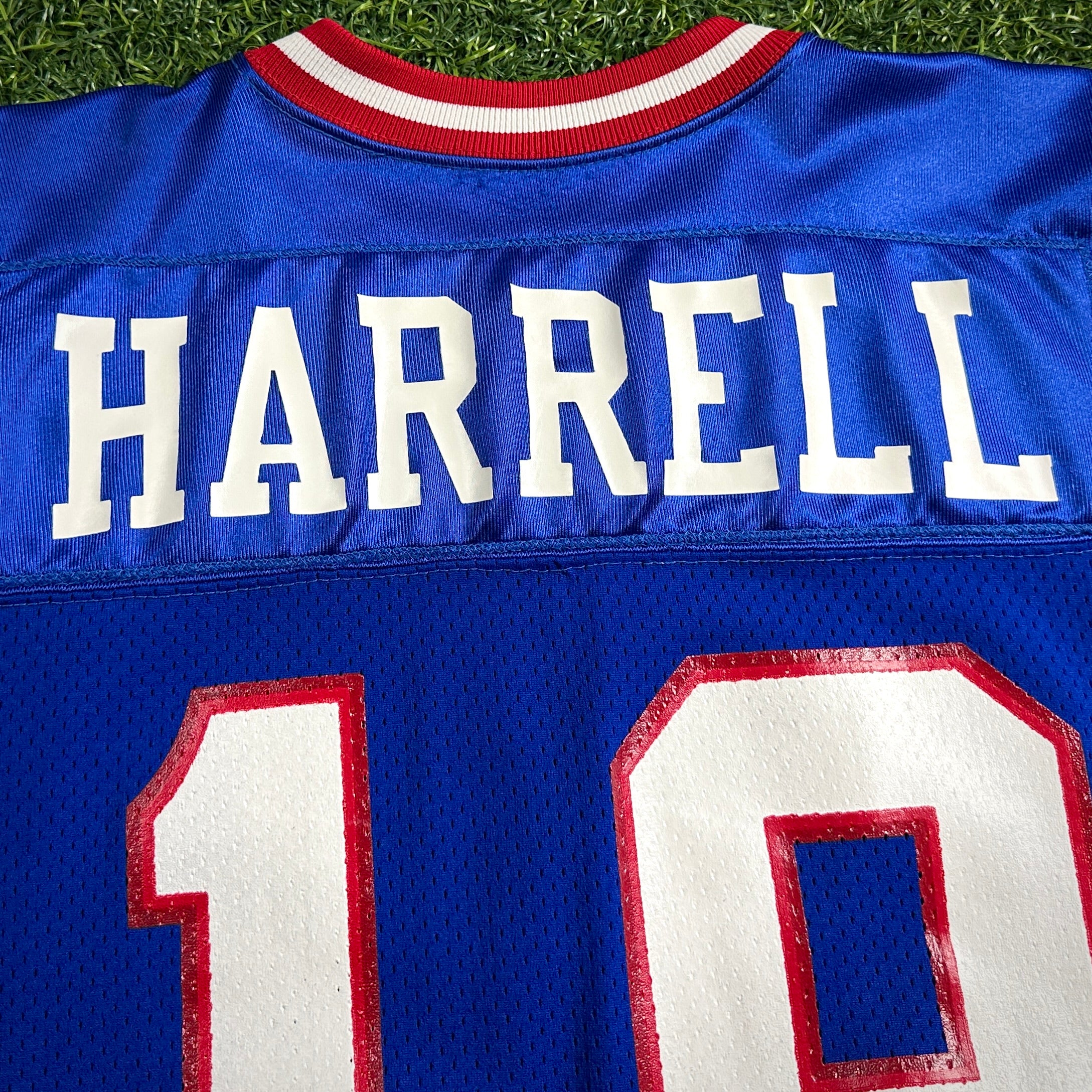 1994 Apex NFL Game Used Worn Jersey New York Giants Greg “Flea” Harrell Sz. 44