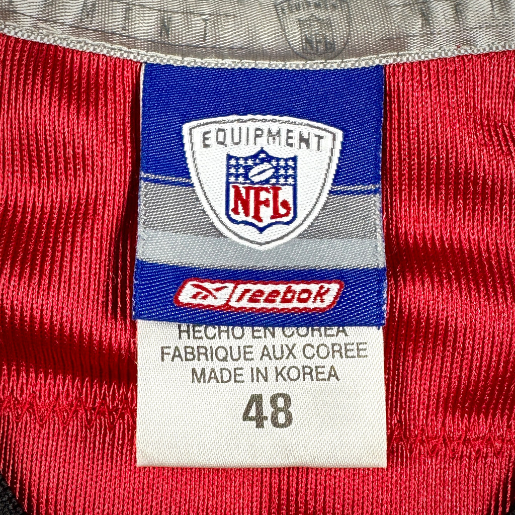 2002 Reebok NFL Authentic Jersey Tampa Bay Buccaneers Keyshawn Johnson Sz. 48 Super Bowl XXXVII