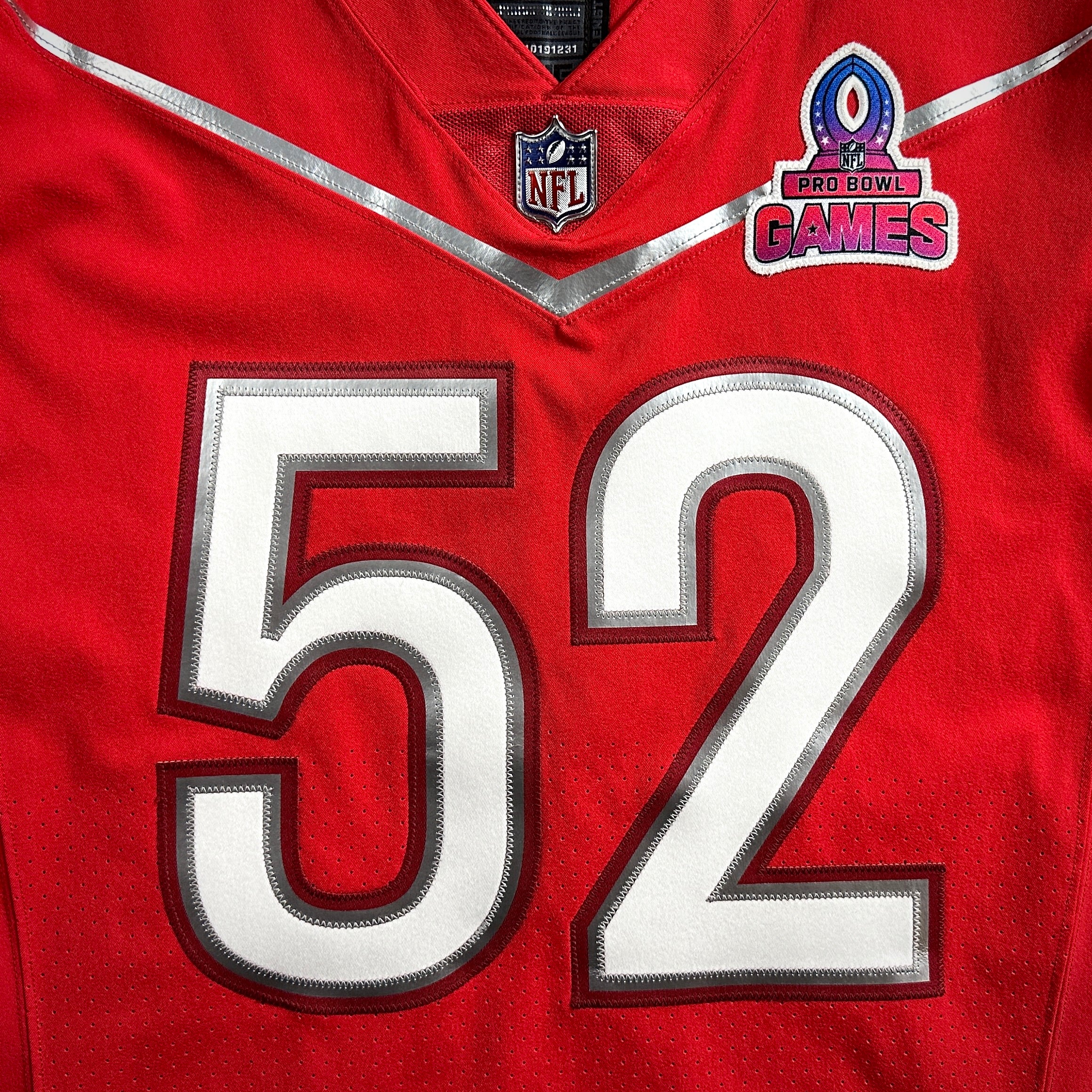 2023 Nike NFL Authentic Team-Issued Jersey AFC Pro Bowl Los Angeles Chargers Khalil Mack Sz. 42 PSA Cert