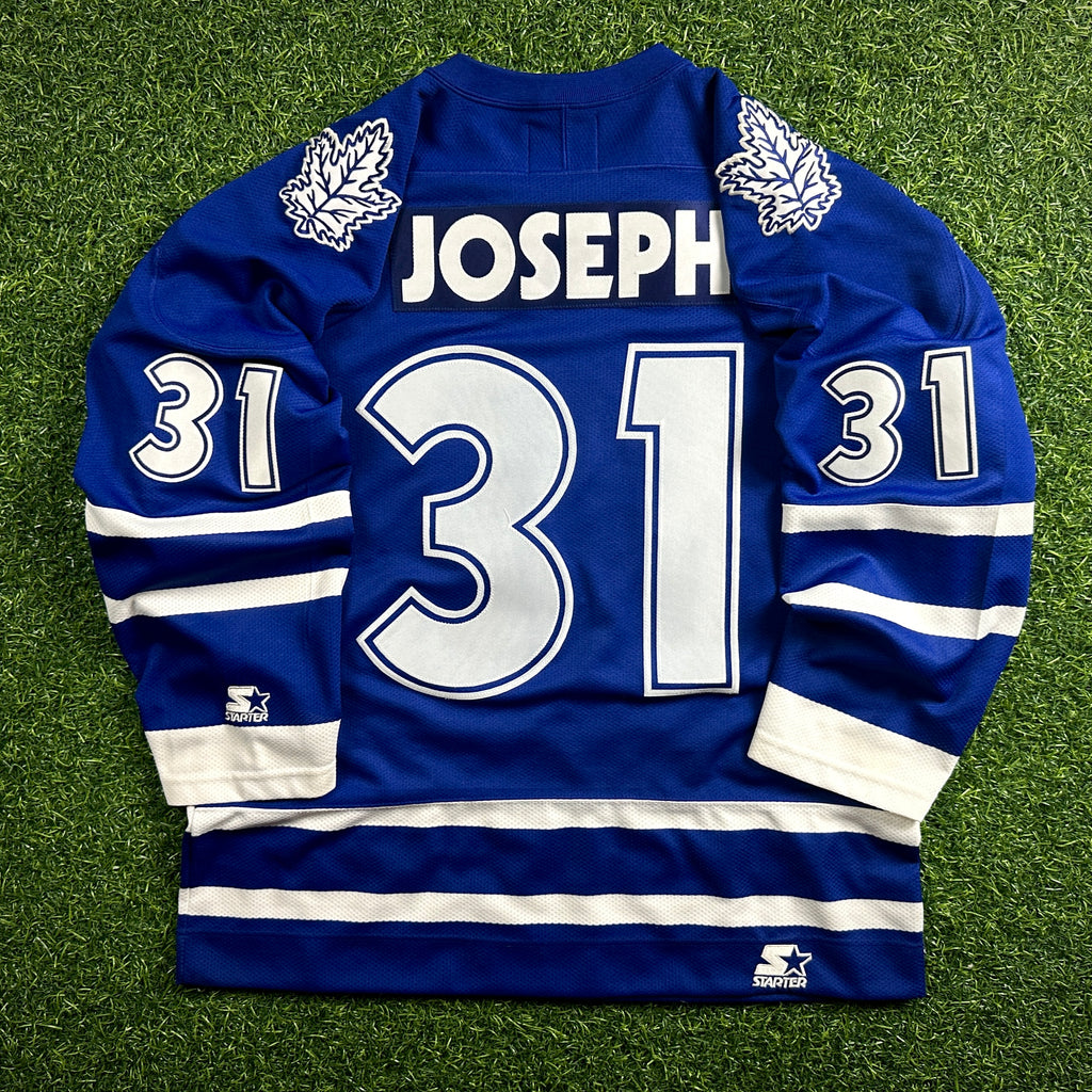 1998/99 Starter NHL Jersey Toronto Maple Leafs Curtis Joseph Sz. XL