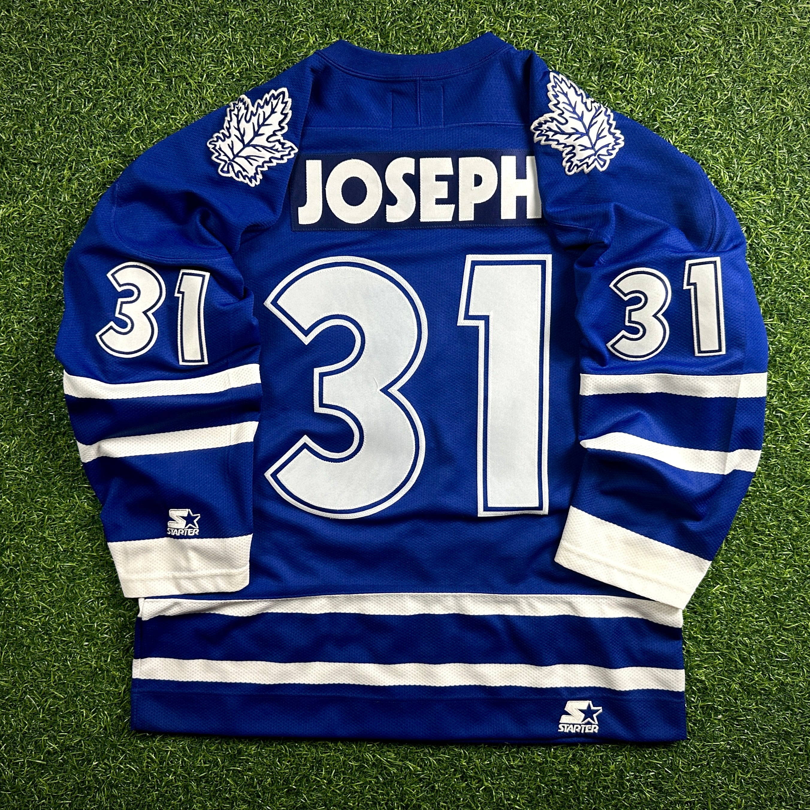 1998/99 Starter NHL Jersey Toronto Maple Leafs Curtis Joseph Sz. XL