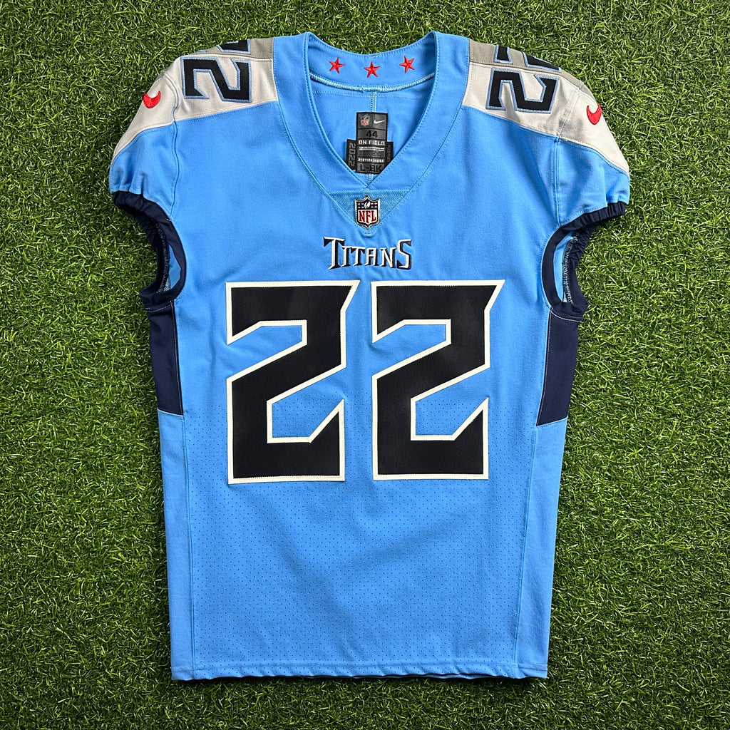 2022 Nike NFL Team-Issued Jersey Tennessee Titans Derrick Henry Autograph Beckett