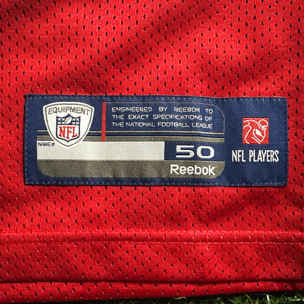 New! 2009 Reebok NFL Authentic Jersey New England Patriots Tom Brady Sz. 50 Throwback