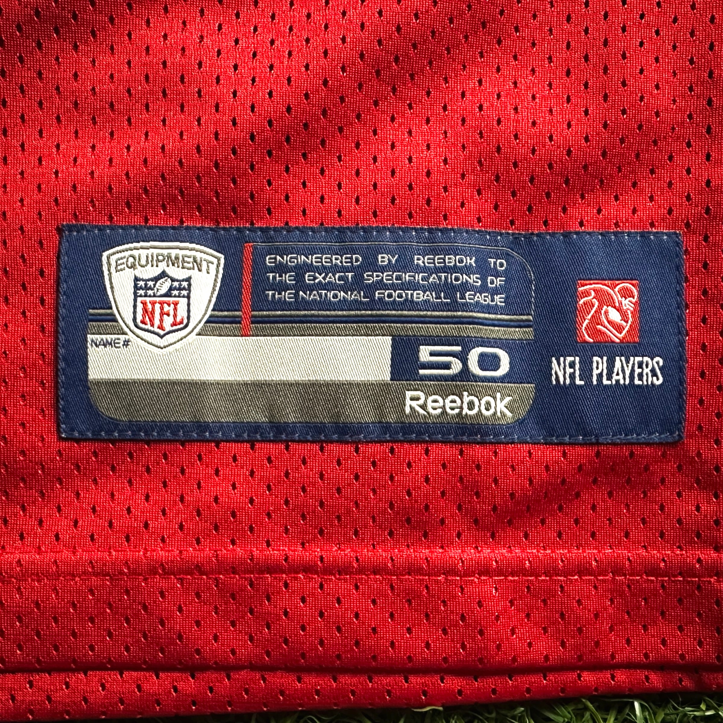 New! 2009 Reebok NFL Authentic Jersey New England Patriots Tom Brady Sz. 50 Throwback