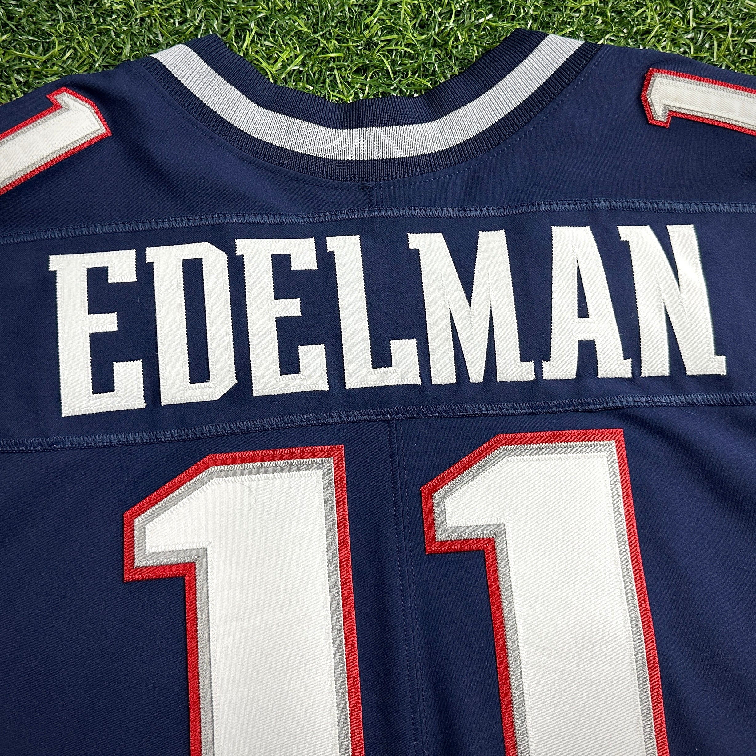 2018 Nike NFL Vapor Elite Authentic Jersey New England Patriots Julian Edelman Sz. 44 L