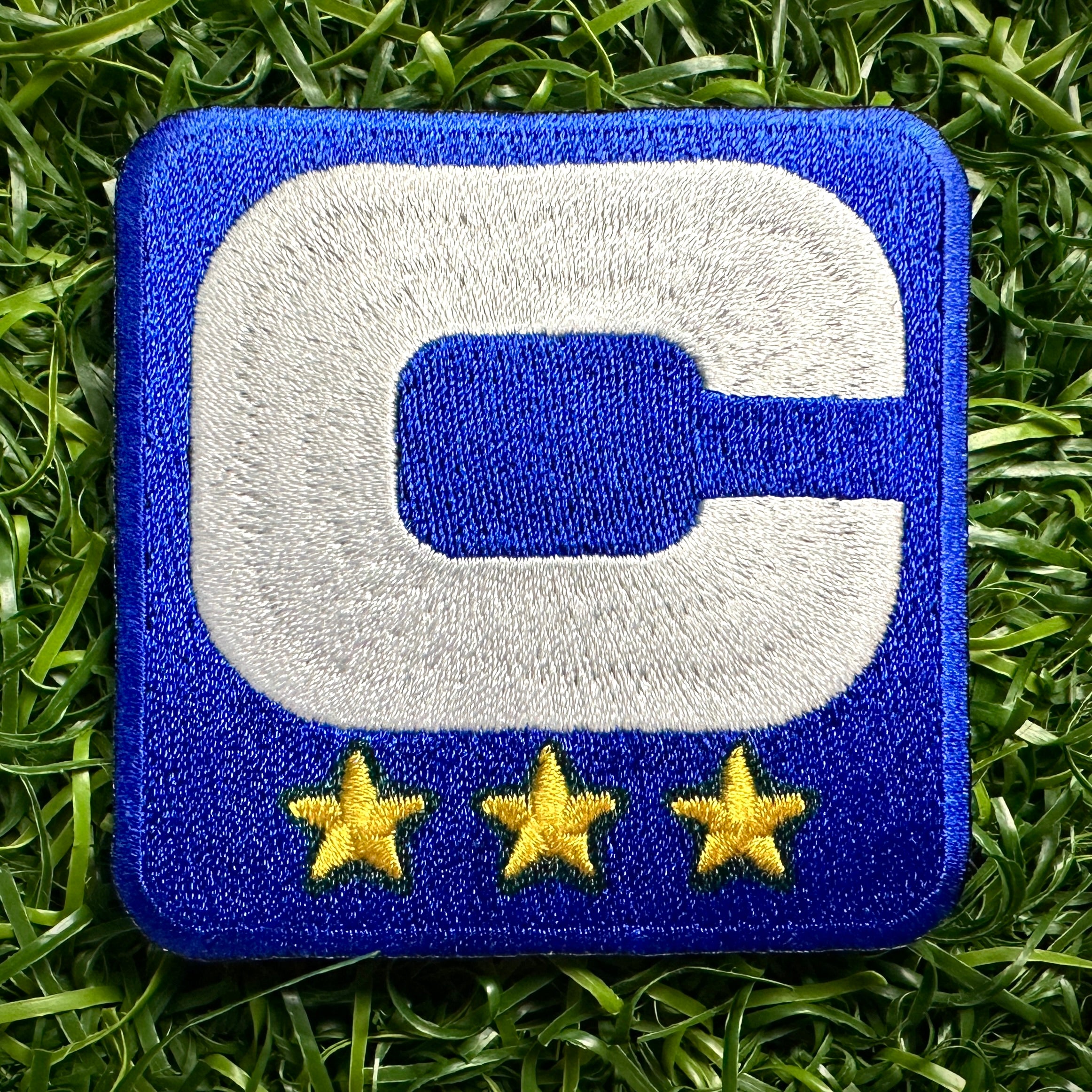 NFL Pro Model Royal Blue Captain's Patch Three-Star