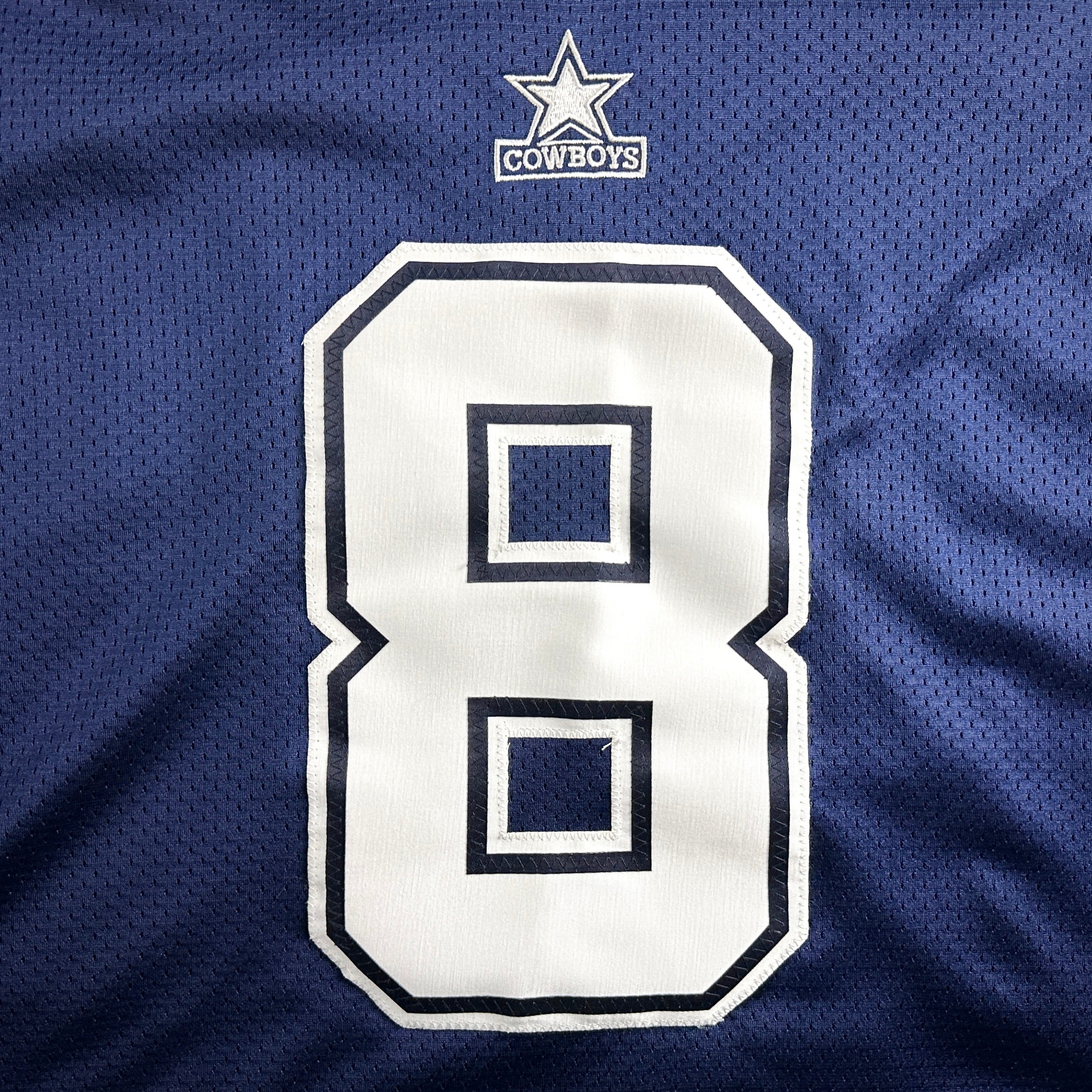 Reebok NFL Authentic Jersey Dallas Cowboys Troy Aikman 48 Throwback Double Star