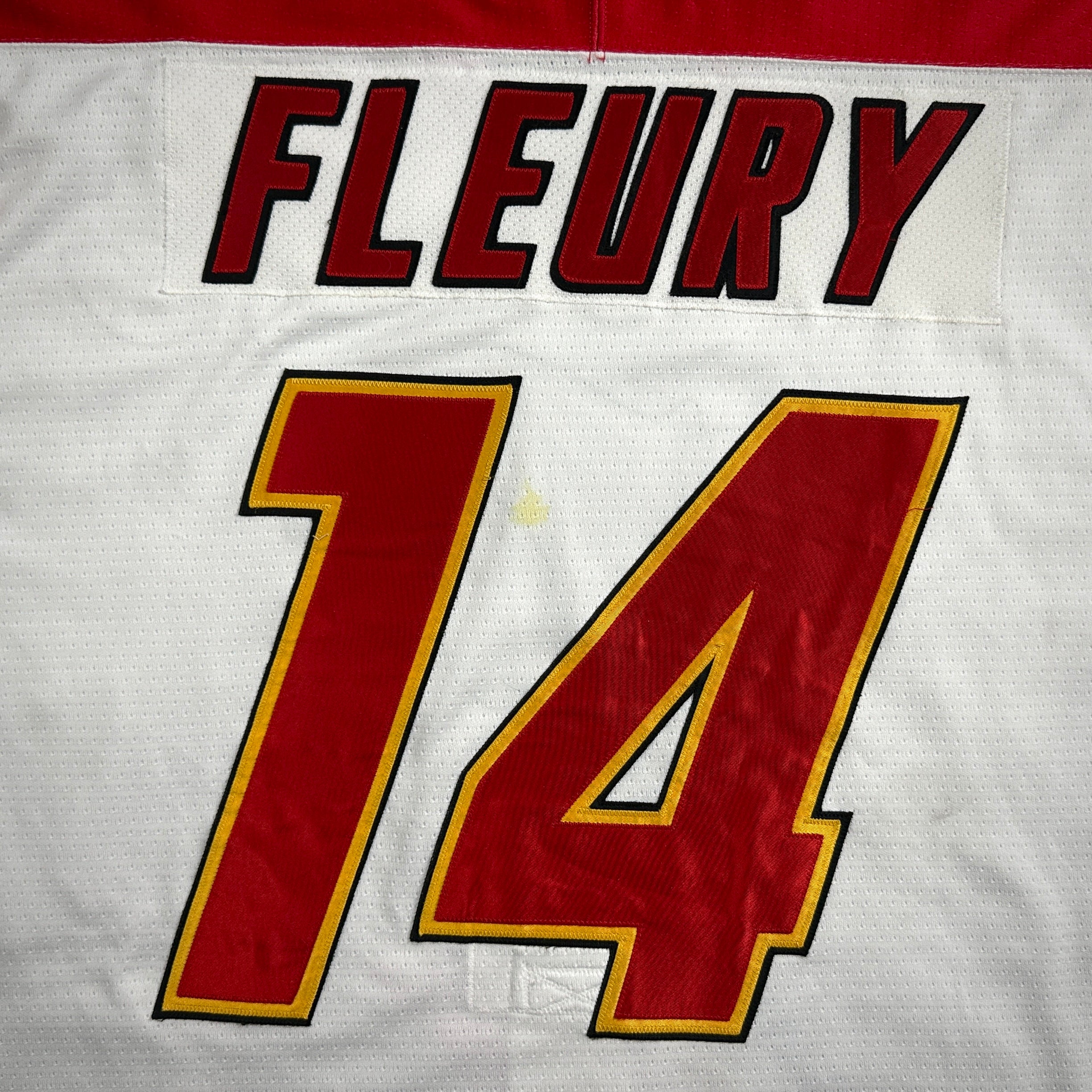 1998/99 Pro Player NHL Authentic Jersey Calgary Flames Theo Fleury Sz 52 Vintage