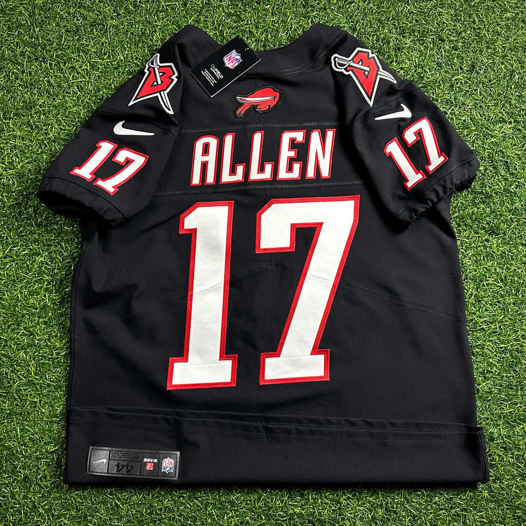 New! Nike NFL X NHL Vapor Elite Authentic Jersey Buffalo Bills Sabres Josh Allen Sz. 44