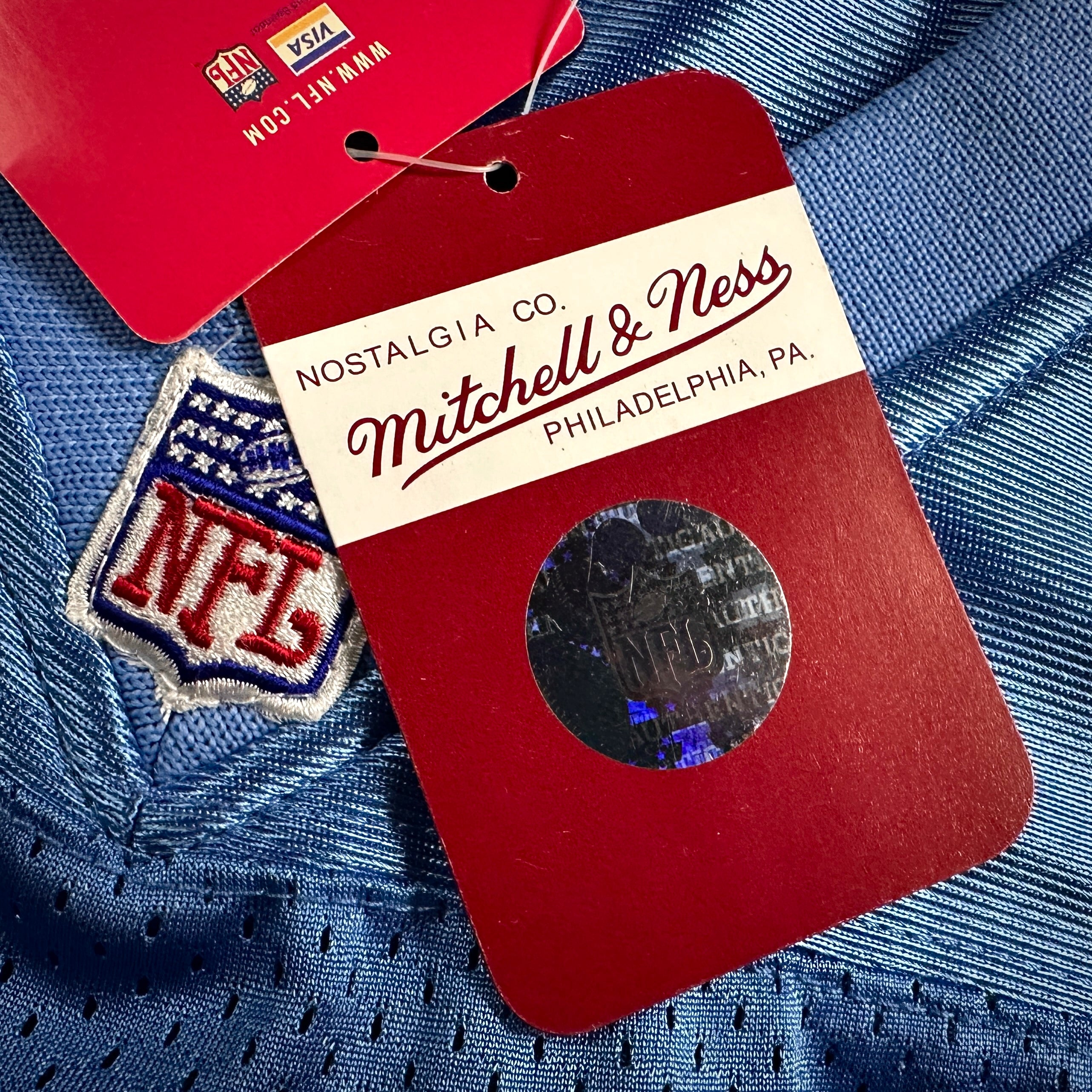 New! Mitchell & Ness 1993 Authentic Jersey Houston Oilers Warren Moon Sz. 52 NWT