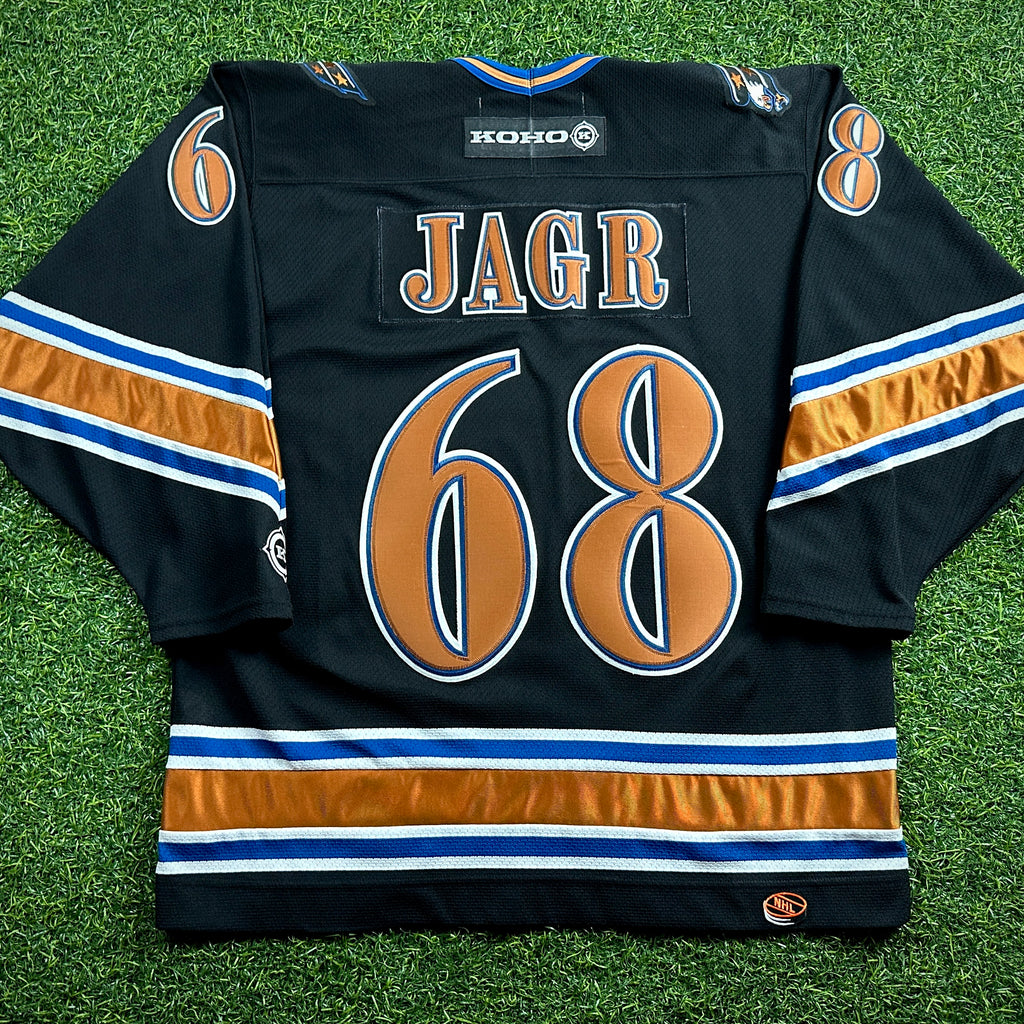 2001 Koho NHL Jersey Washington Capitals Jaromir Jagr Sz. L Vintage