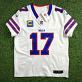 New! 2025 Nike NFL Vapor FUSE Elite Authentic Jersey Buffalo Bills Josh Allen Sz. 44 White Road