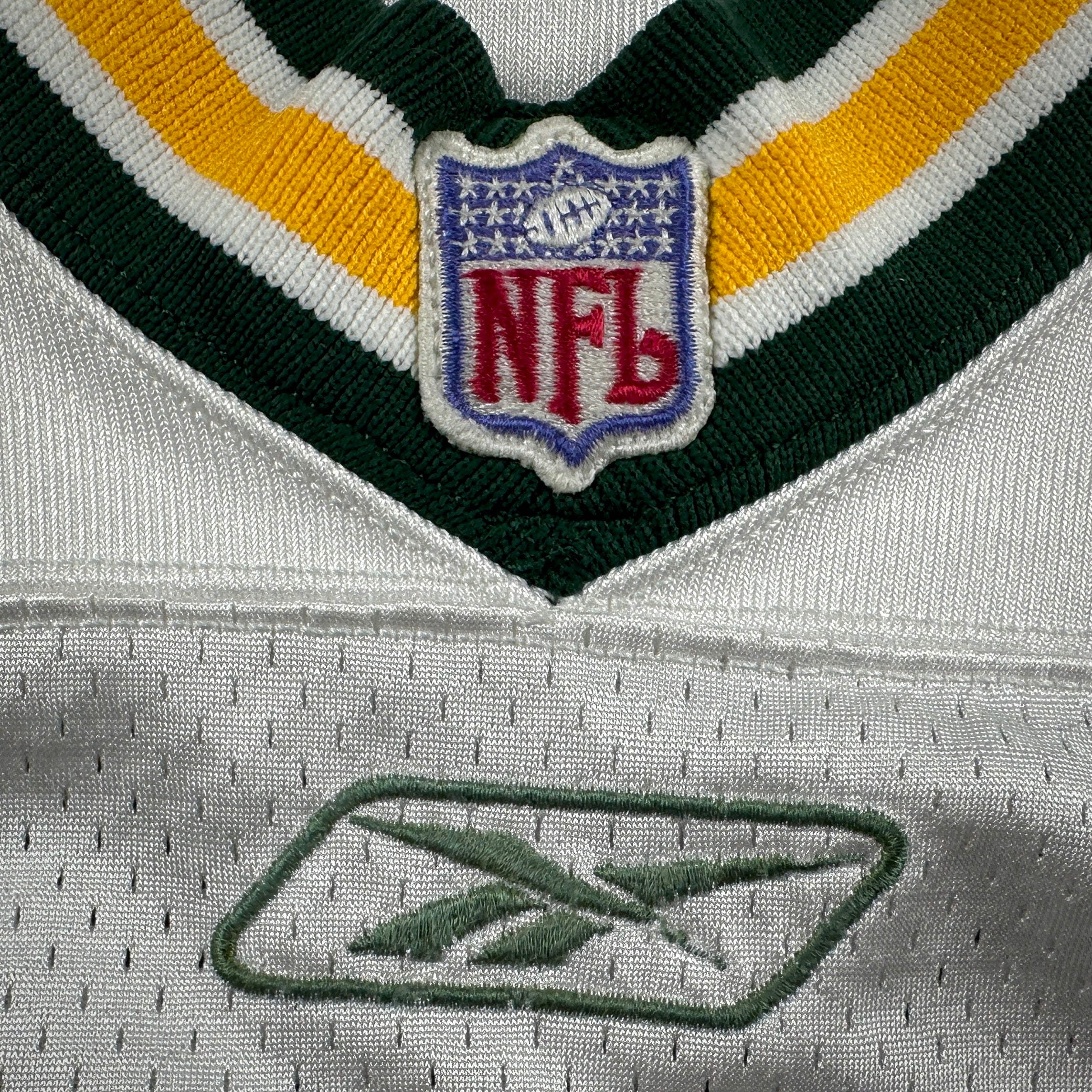 2001 Reebok NFL Practice Used Jersey Green Bay Packers Dorsey Levens Autograph