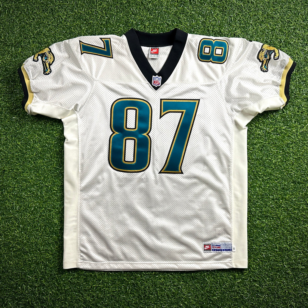 1998 Nike NFL Pro Line Authentic Jersey Jacksonville Jaguars Kennan McCardell Sz. 48 Away