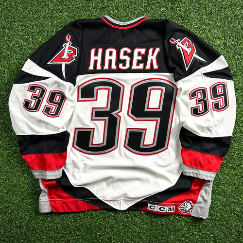1998/99 CCM NHL Jersey Buffalo Sabres Dominik Hasek Sz. XL Stanley Cup Finals