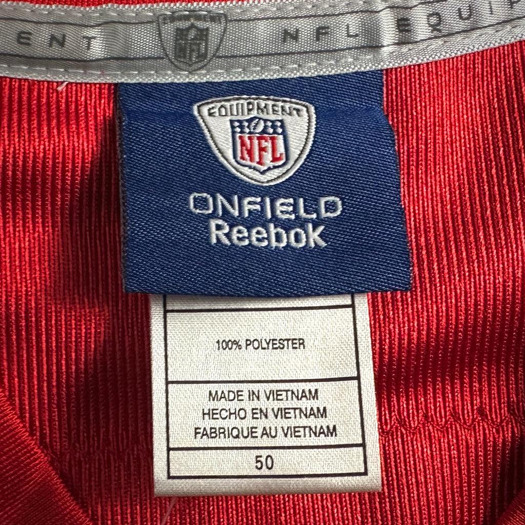 New! 2009 Reebok NFL Authentic Jersey New England Patriots Tom Brady Sz. 50 Throwback
