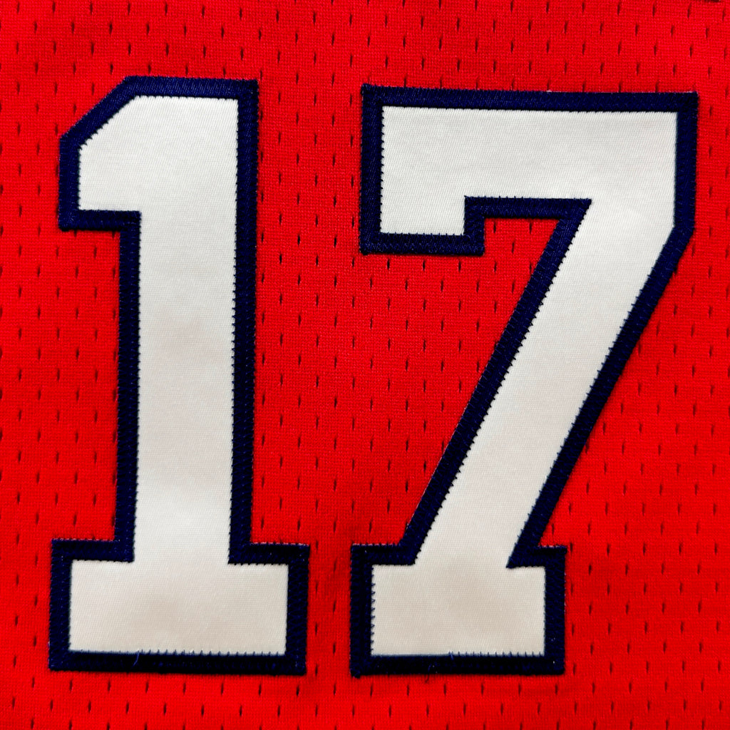 Mitchell & Ness NFL Authentic Buffalo Bills Custom Basketball Jersey Josh Allen Sz. XL
