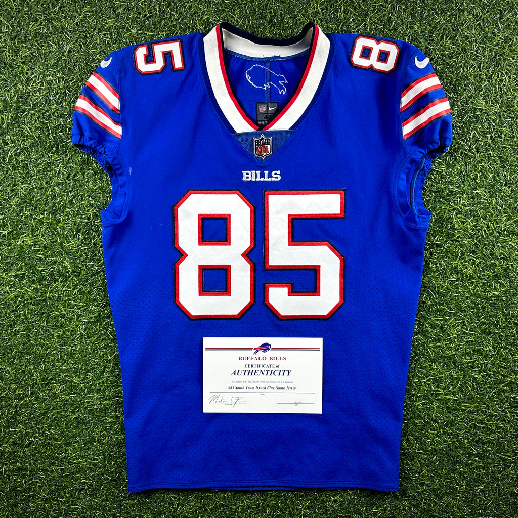 2020 Nike NFL Game-Used Jersey Buffalo Bills Lee Smith Sz. 46 Team COA