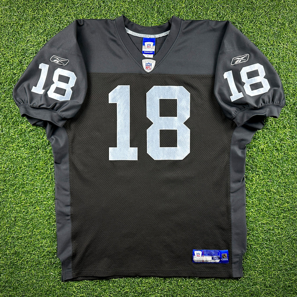 2006 Reebok NFL Authentic Jersey Oakland Raiders Randy Moss Sz. 50 Vintage