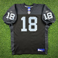 2006 Reebok NFL Authentic Jersey Oakland Raiders Randy Moss Sz. 50 Vintage
