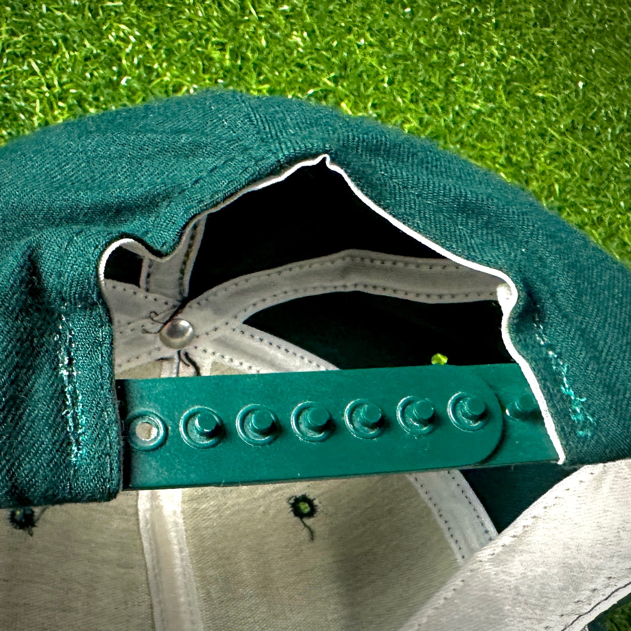 90’s New Era NFL Pro Model Snapback Hat Buffalo Bills Forest Green NEW!