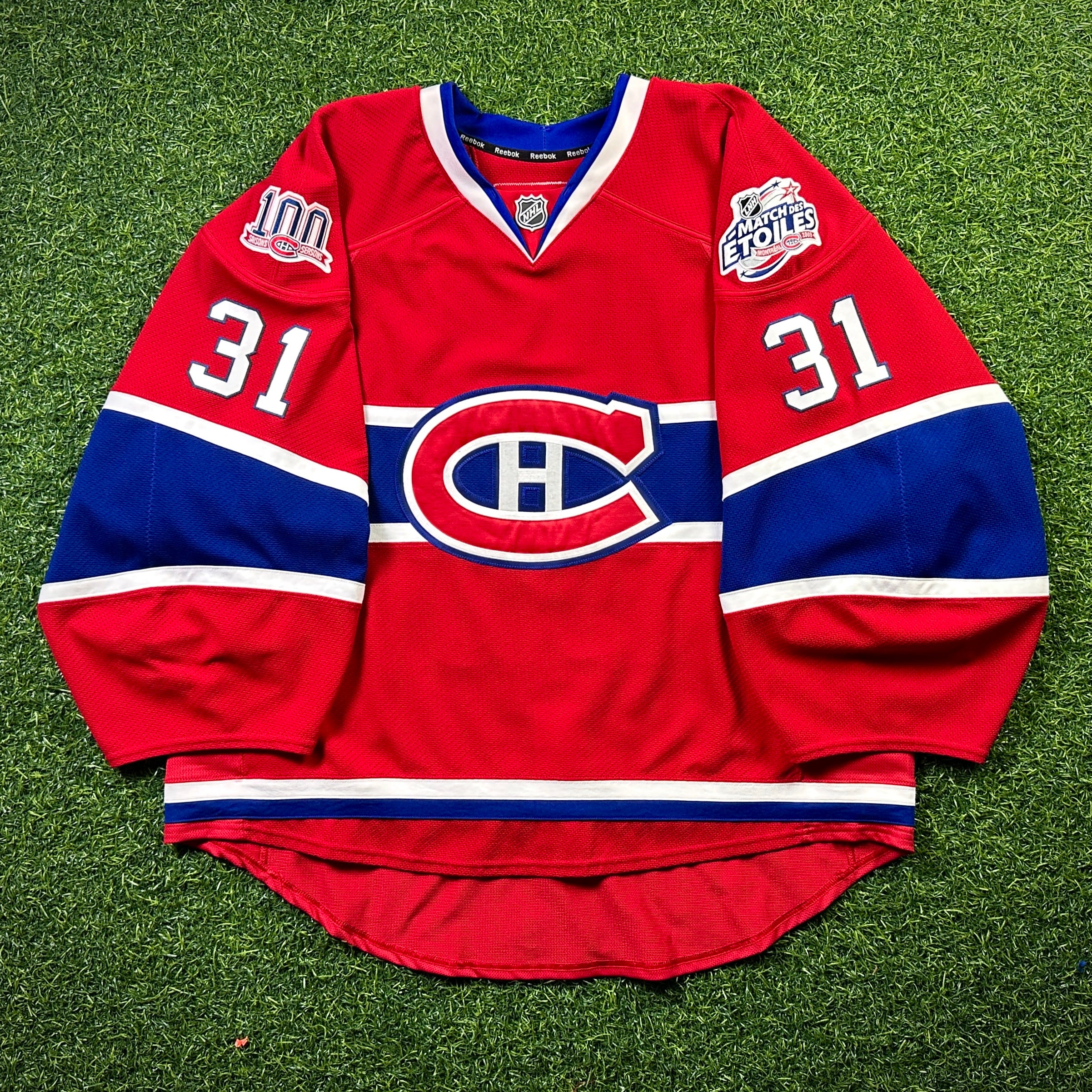 2008/09 Reebok NHL Authentic Pro Model Jersey Montreal Canadiens Carey Price Sz. 58 Goalie Cut