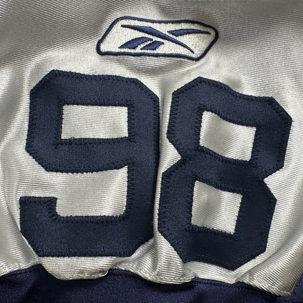 2009 Reebok NFL Game-Used Thanksgiving Throwback Jersey Dallas Cowboys Curtis Johnson Sz. 50