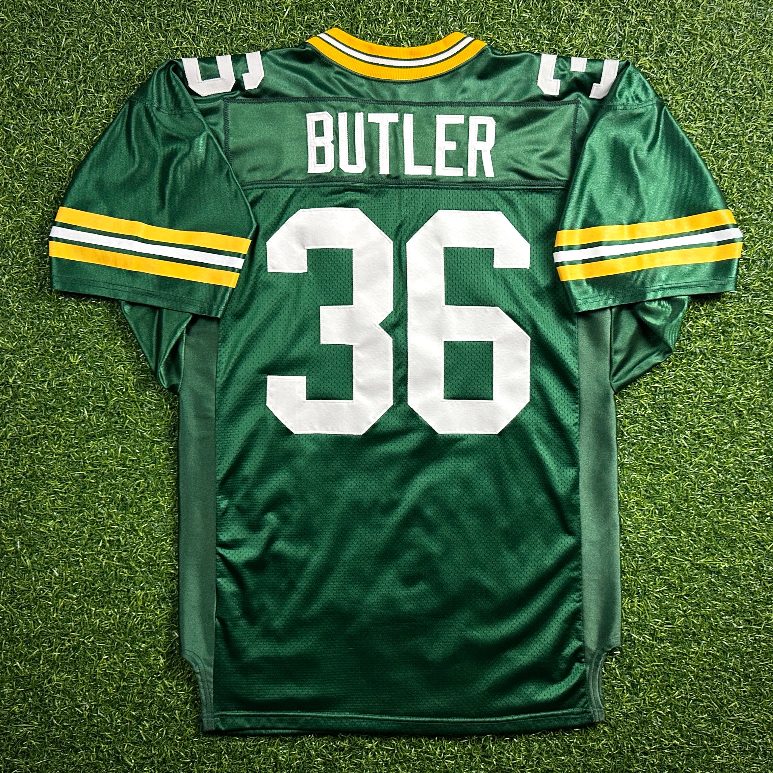 1996 Wilson NFL Authentic Jersey Green Bay Packers LeRoy Butler Sz. 48 Vintage