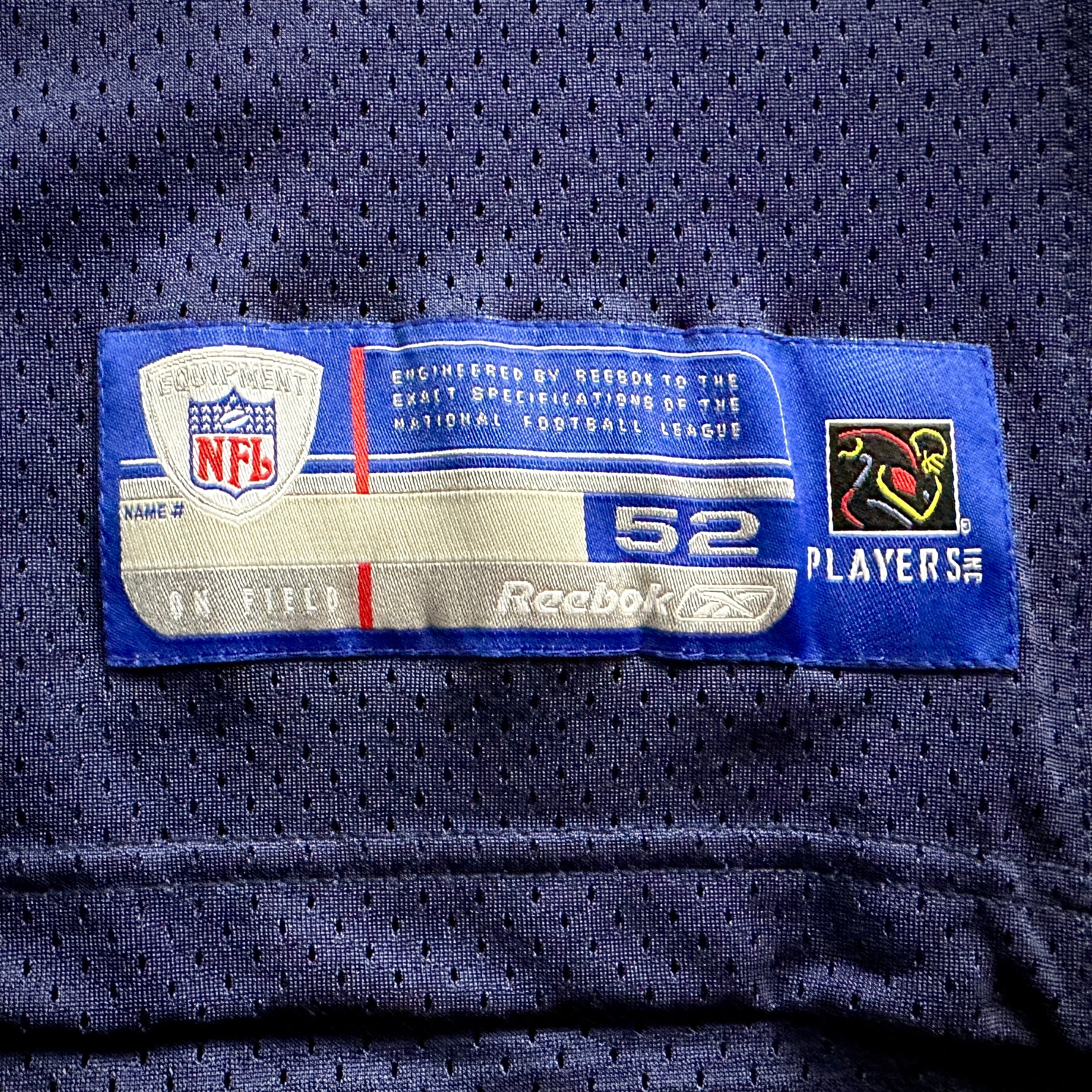 2005 Reebok NFL Authentic Jersey Dallas Cowboys Drew Bledsoe Sz. 52 Vintage