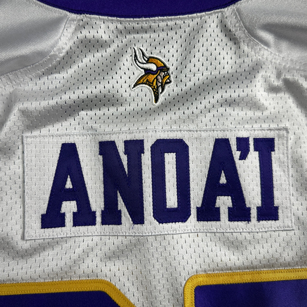 2007 Reebok NFL Team Issued Jersey Minnesota Vikings Joe Anoa’i Roman Reigns WWE Sz. 52