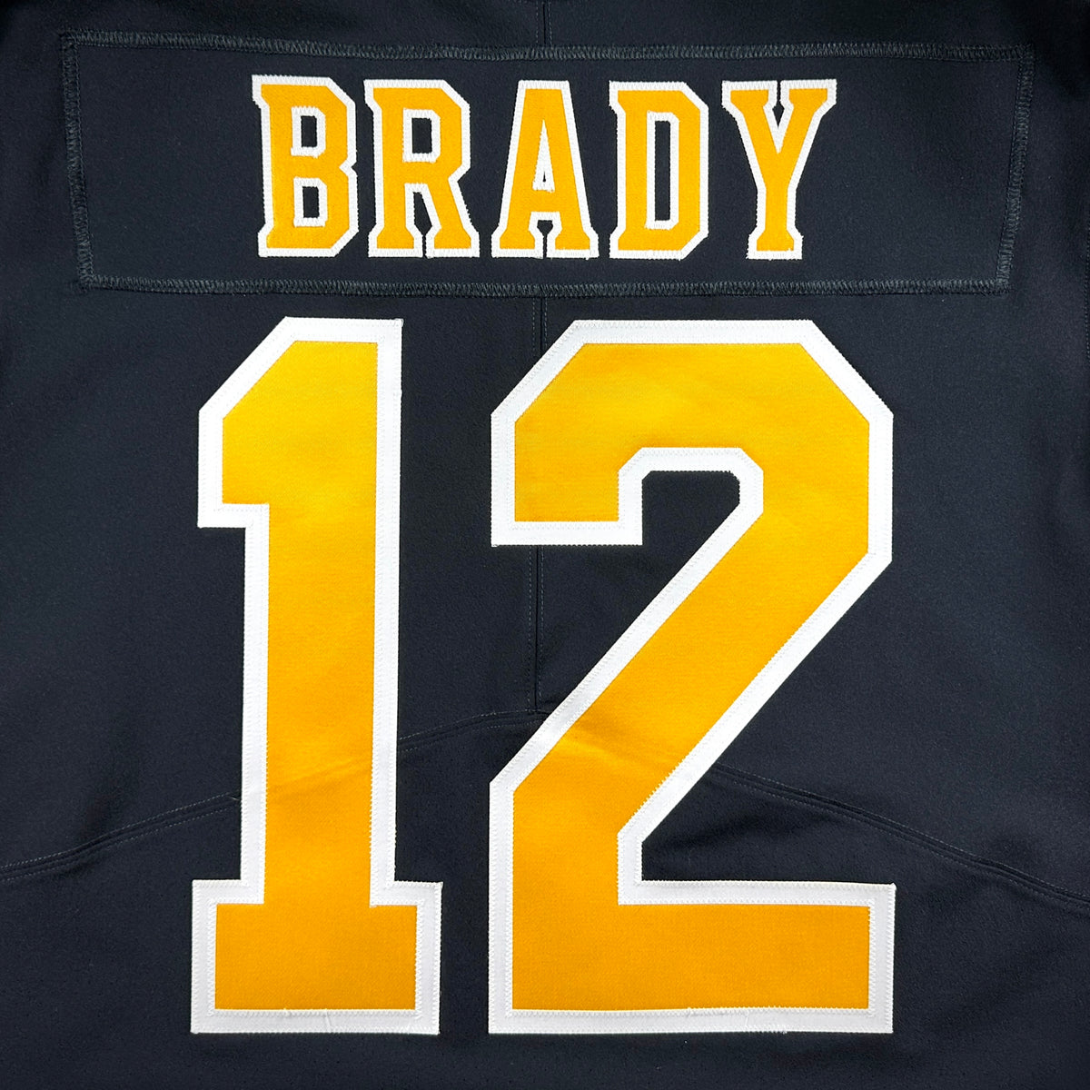 New! Nike NFL X NHL Vapor Elite Authentic Jersey Boston Bruins New England Patriots Tom Brady Sz. 44 Mashup