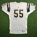 1993 Russell NFL Team Issued Game Jersey San Diego Chargers Junior Seau HOF
