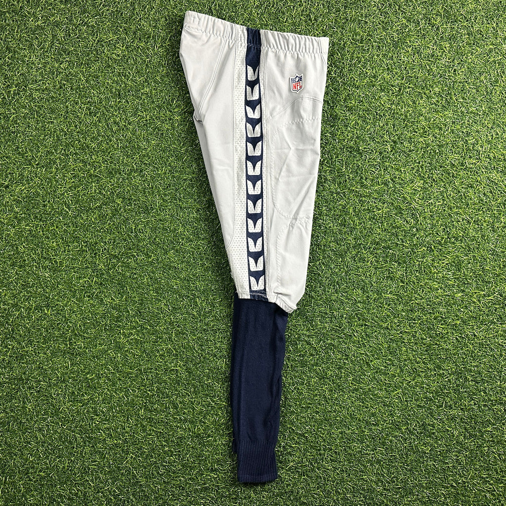 2013 Nike NFL Game Used Pants Seattle Seahawks Bryan Walters #19 Sz. 30 Socks