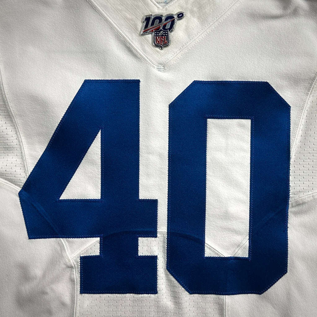 2019 Nike NFL Authentic Game-Issued Jersey Indianapolis Colts James Williams Team COA