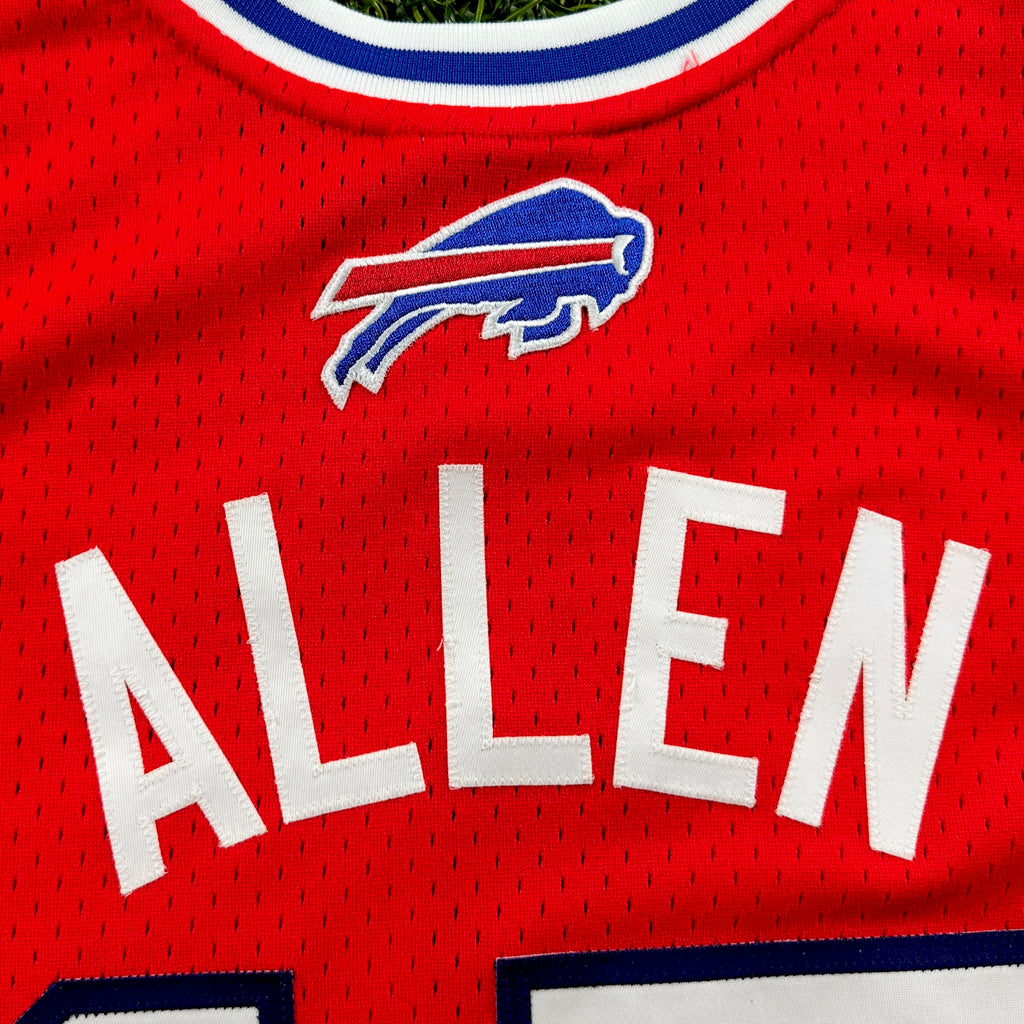 Mitchell & Ness NFL Authentic Buffalo Bills Custom Basketball Jersey Josh Allen Sz. XL