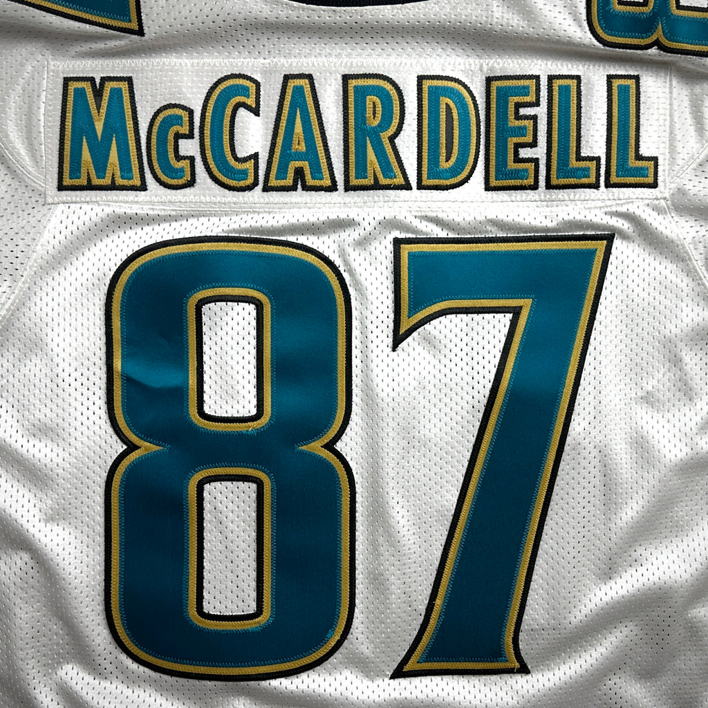 1998 Nike NFL Pro Line Authentic Jersey Jacksonville Jaguars Kennan McCardell Sz. 48 Away