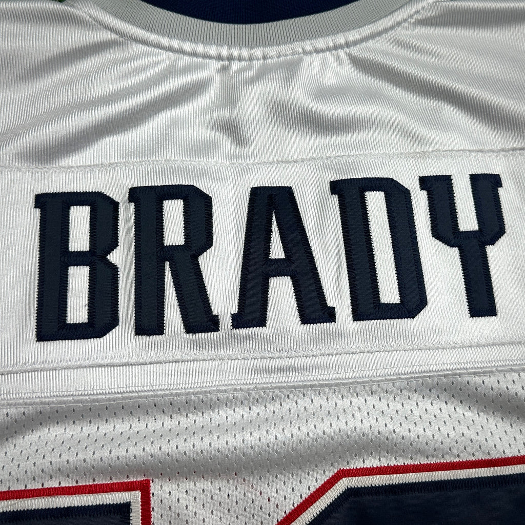 2007 Reebok NFL Authentic Jersey New England Patriots Tom Brady Sz. 52 Vintage MVP