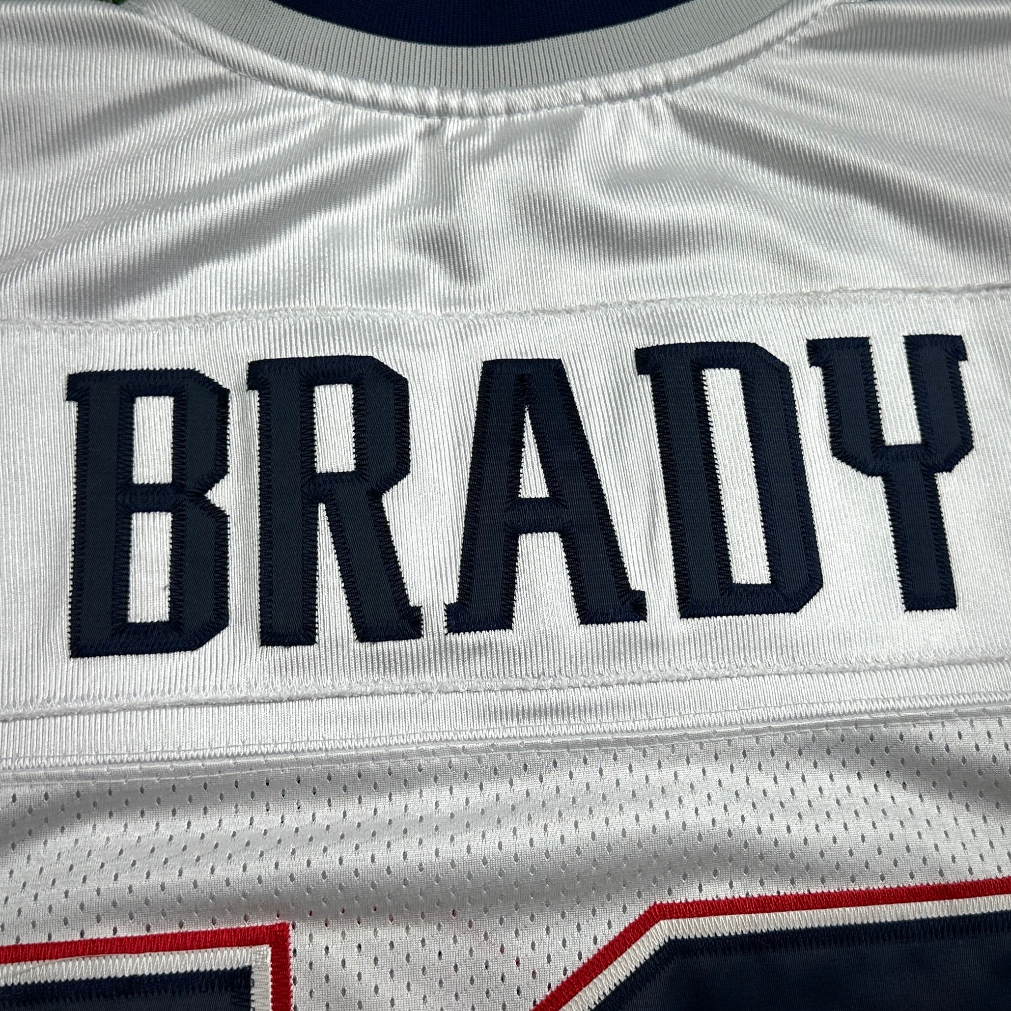 2007 Reebok NFL Authentic Jersey New England Patriots Tom Brady Sz. 52 Vintage MVP