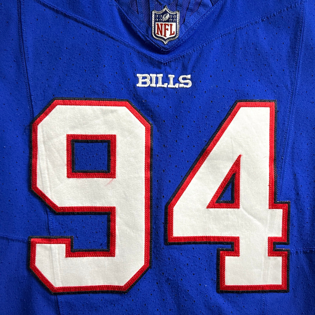 2023 Nike NFL Game-Used Jersey Buffalo Bills Dawuane Smoot Sz. 44 Team COA