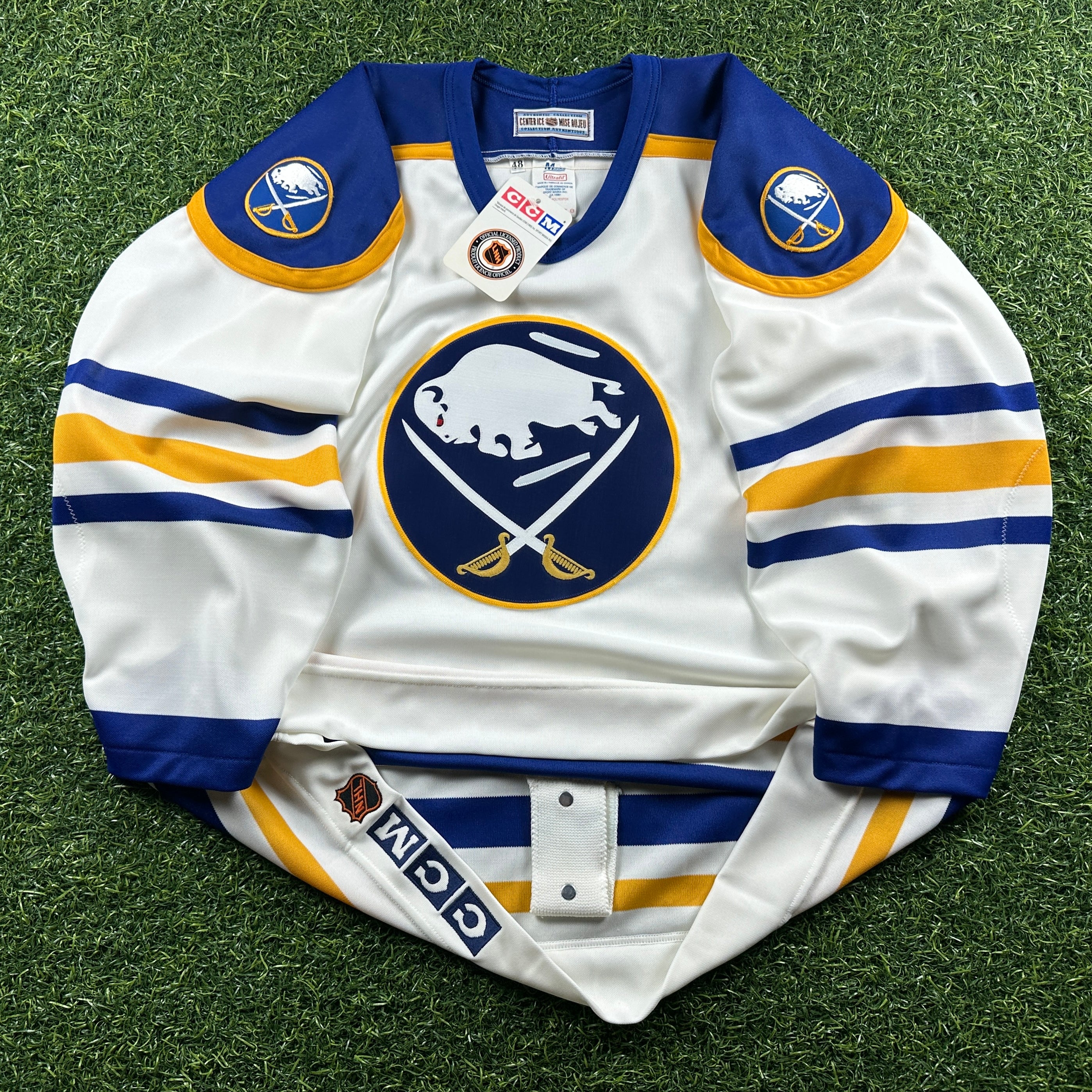 New! 1992 CCM NHL Center Ice Authentic Jersey Buffalo Sabres Sz. 48 Vintage NWT