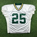 2001 Reebok NFL Practice Used Jersey Green Bay Packers Dorsey Levens Autograph
