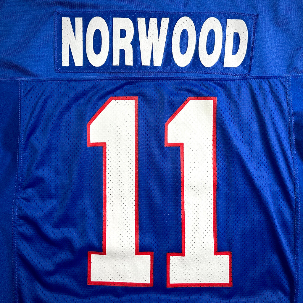 1991 Champion NFL Team Issued Game Jersey Buffalo Bills Scott Norwood Sz. 44