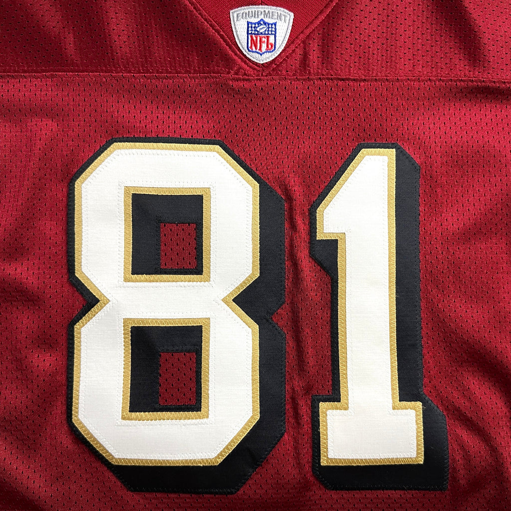 2002 Reebok NFL Authentic Jersey San Francisco 49ers Terrell Owens Sz 48 Vintage