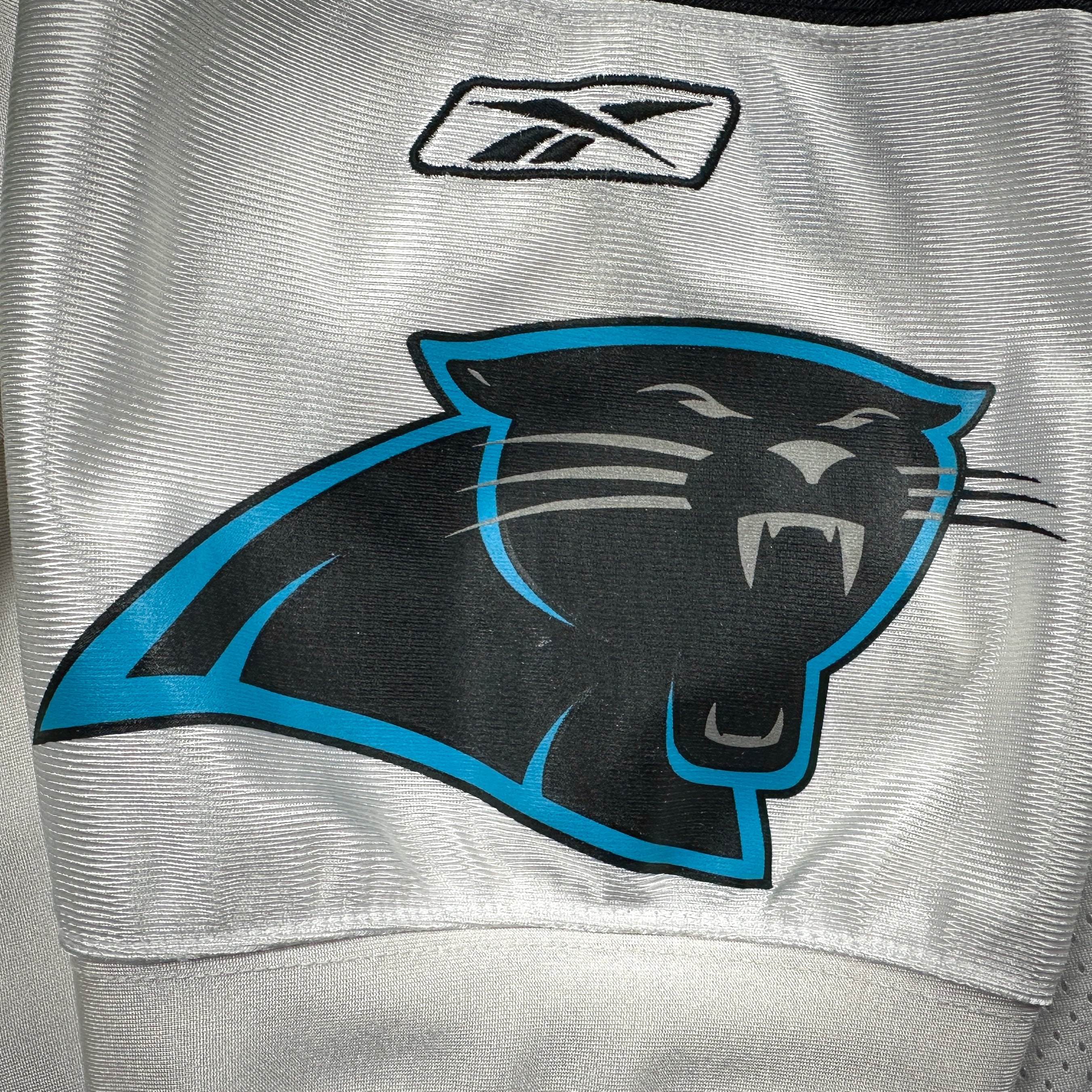 2003 Reebok NFL Authentic Jersey Carolina Panthers Jake Delhomme Sz. 48 Vintage
