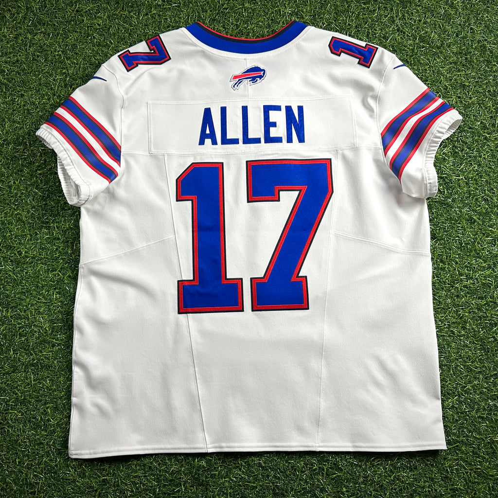 New! 2025 Nike NFL Vapor FUSE Elite Authentic Jersey Buffalo Bills Josh Allen Sz. 48 White Road